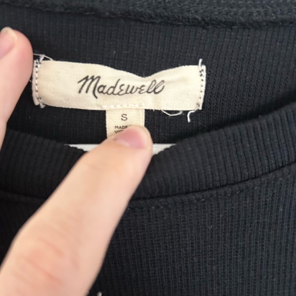 Madewell black long sleeve - Picture 2 of 2